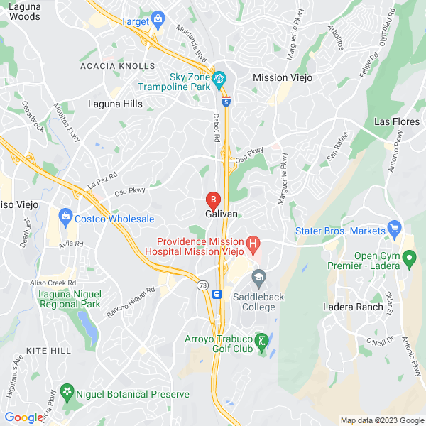 KBF Remodeling location map: 27071 Cabot Road Unit 126, Laguna Hills, CA